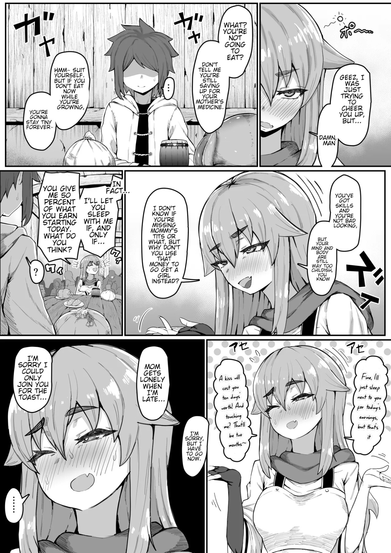 Hentai Manga Comic-Impregnating my elf mother.-Read-4